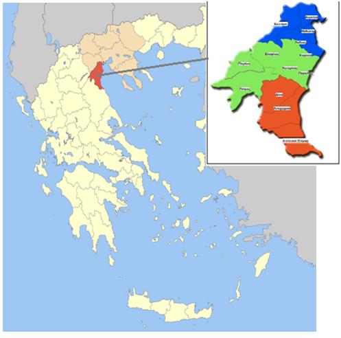 ΠΕΡΙΓΡΑΦΗ ΤΗΣ ΠΕΡΙΟΧΗΣ ΕΡΕΥΝΑΣ Ανήκει στην Περιφέρεια Κεντρικής Μακεδονίας και στο 9 ο Υδατικό Διαμέρισμα Καταλαμβάνει έκταση 90