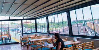 aesthetic and attractive spaces where customers can enjoy beautiful scenery with