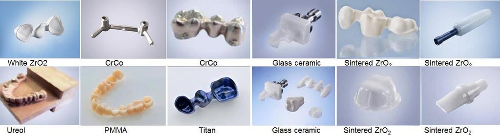 Šios technologijos pritaikymas platus, tačiau šiuo metu rinkoje populiariausia tarp dantų, implantų ir panašių gaminių gamintojų (videofailas