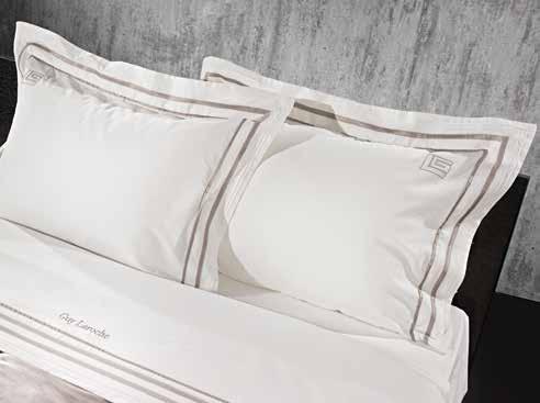 σεντόνια garda taupe 100% cotton percale 200 count, διάσταση: 240 x 270, a 129,00