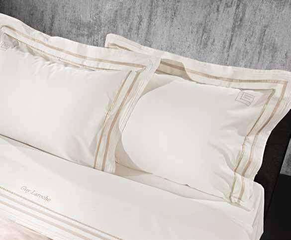 σεντόνια garda sand 100% cotton satin percale 200 count διάσταση: 240 x 270, a