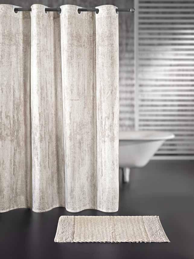 shower curtains wall rust wall rust Κουρτίνα 100% polyester water repellant