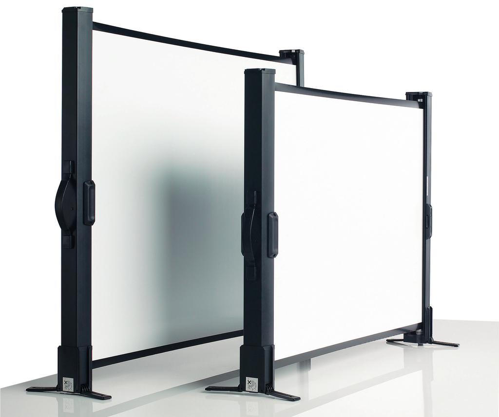 ΟΘΟΝΕΣ ΠΡΟΒΟΛΗΣ PROJECTION SCREENS Οθόνη προβολής μοντέλου πίνακα Οθόνη προβολής-πίνακας σε λευκό ματ