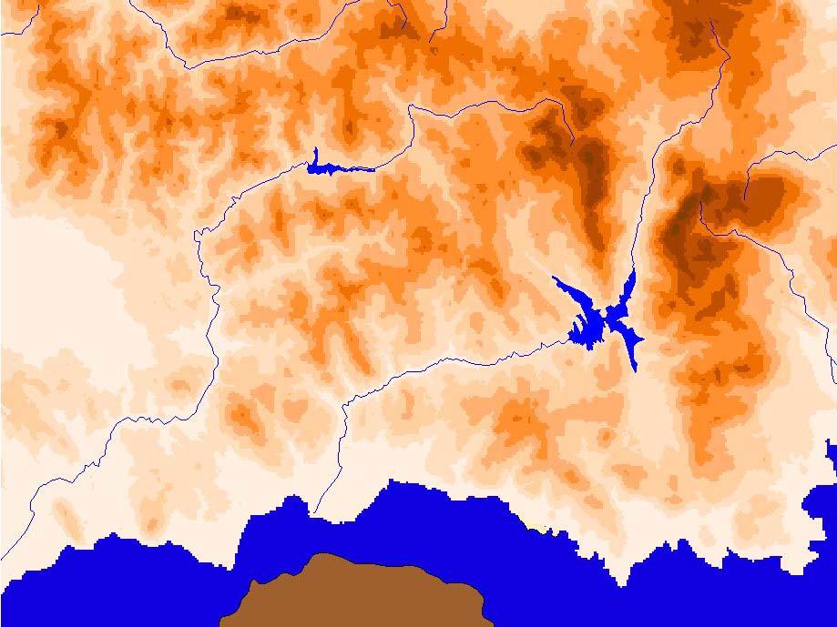 Μετρητικό δίκτυο λεκανών Μόρνου & Ευήνου Σταθµός: Σταθµηµετρικός Ευήνου Θέση: Φρέαρ Σταθµός: Υδροµετρικός Μόρνου Θέση: Παλαιά γέφυρα Λευκαδιτίου Σταθµός: Μετεωρολογικός Ευήνου Θέση: Εργοτάξιο