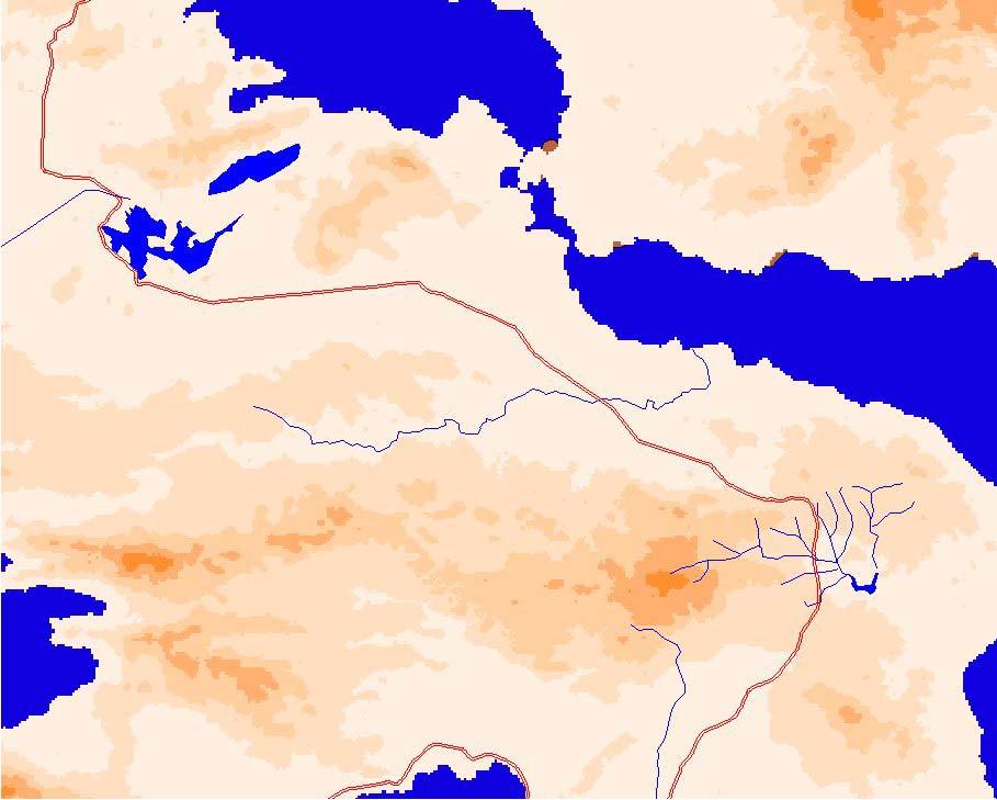 Μετρητικό δίκτυο λεκανών Υλίκης & Μαραθώνα Σταθµός: Υδροµετρικός.