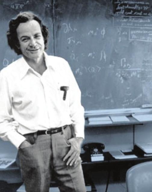 2η ΕΝΟΤΗΤΑ Θέματα Θεωρητικής Εικόνα 2.38. Ρίτσαρντ Φάινμαν (Richard Feynman) Βραβείο Νόμπελ Φυσικής. «Η επιστήμη υπολογιστών δεν είναι τόσο παλιά όσο η φυσική, υστερεί χρονικά μερικούς αιώνες.