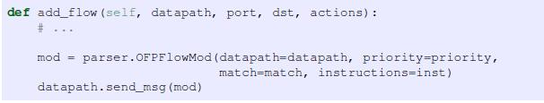 Για την διάκριση των μεταγωγέων γίνεται χρήση του ID του μονοπατιού δεδομένων (datapath ID).