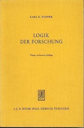 (1902-1994) Logik der Forschung,