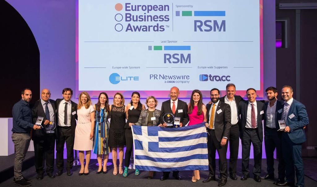 european business awards sponsored by rsm Η Ελληνική επιχειρηματικότητα πρωτοπορεί και πάλι!