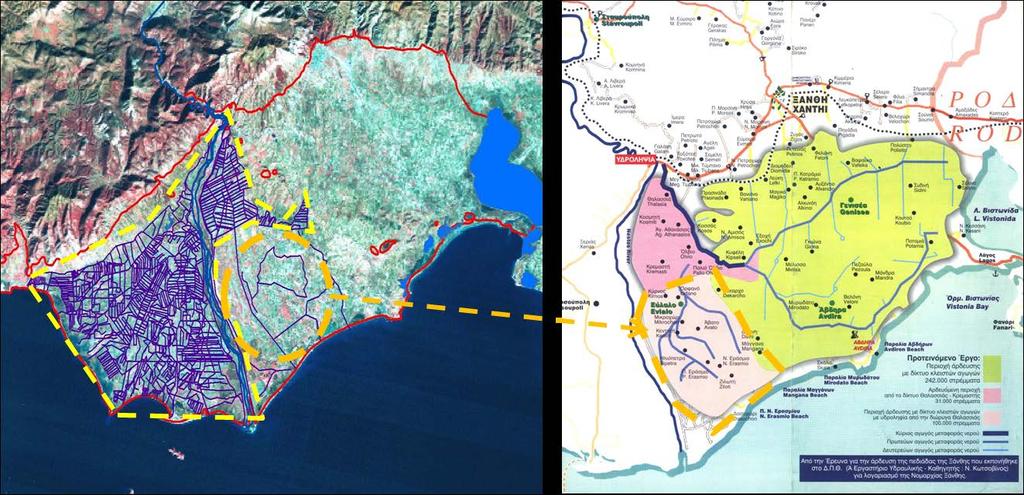 Πίνακας 4-3 Συνολικές απολήψεις ύδατος από το φράγμα Τοξοτών ΠΕ Ονομασία Αρδ. Ανάγκες εκ.