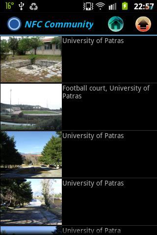 Εικόνα 36. Προβολή των δημοσιευσεων που αφορούν το Πανεπιστήμιο Πατρών.