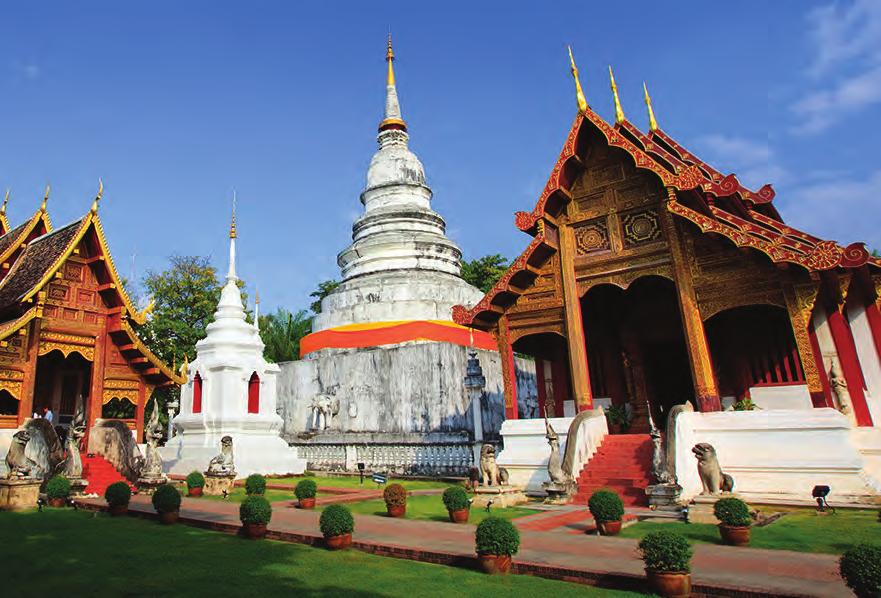 Half Day Chiang Mai Temples ΠΝΕΥΜΑΤΙΚΟ ΤΣΙΑΝΓΚ ΜΑΙ Έναρξη: 13:30 Διάρκεια: 2.5 ώρες Ανακαλύψτε την πνευματική πλευρά του Τσιάνγκ Μάι με επισκέψεις στους σημαντικότερους ναούς της πόλης.