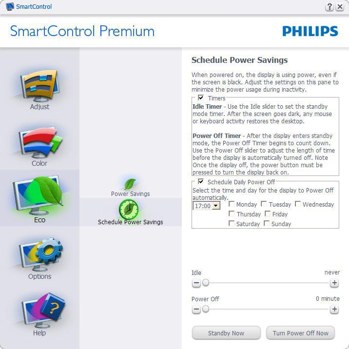 Η επιλογή Enable color calibration (Ενεργοποίηση βαθμονόμησης χρώματος) - είναι από προεπιλογή σε κατάσταση ενεργοποίησης.