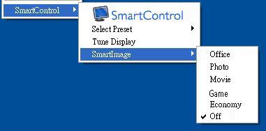 Context Sensitive Menu (Μενού περιεχομένου) Το Context Sensitive Menu (Μενού περιεχομένου) είναι ενεργοποιημένο από προεπιλογή.