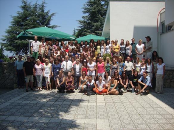 Активности на XLV летна школа На годинашнава Летна школа учествуваа 103 слу шатели од 20 земји (Австрија, Албанија, Бугарија, Германија, Канада, НР Кина, Ј.