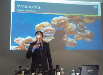 Organizatorot na Mediteraneo, Savo Kesar, se potrudi da ja donese Kristi Kanterberi, Master of Wine (Master