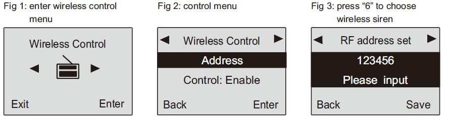 Ζ. Ρυθμίσεις ασύρματης σειρήνας (Wireless control) 1.