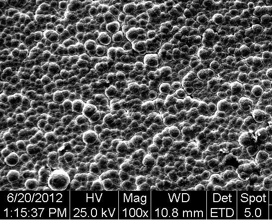 Κεφάλαιο7 ο ΠΕΙΡΑΜΑΤΑ Σχήµα 7.24 Εικόνες από το µικροσκόπιο SEM δοκιµίου Χ10 µεγέθυνση 100Χ και 800Χ µε τις αντίστοιχες EDS αναλύσεις.