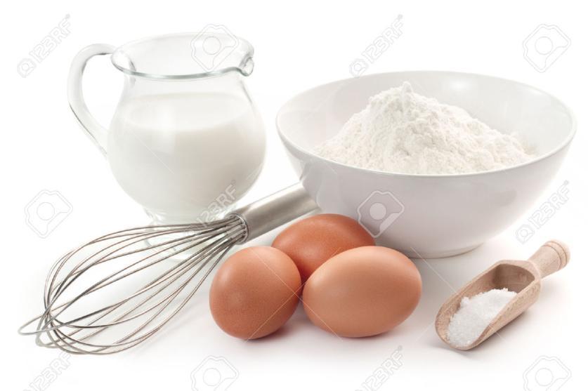 For the béchamel sauce Για τη σάλτσα μπεσαμέλ