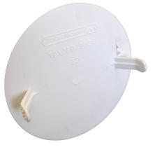 Διάμετρος: Φ63mm Plaster cover for switch box Dimension 63mm Κάλυμμα γυψοσοβά για κουτί συνδεόμενο  Διάμετρος: