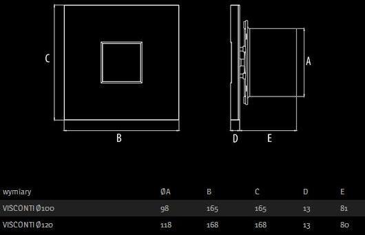 τιμή (m 3 /h) db(a) κινητήρα (rpm) (Α) (W) 007-4325W Φ.100 standard λευκό 100 40 2650 0,12 15 1/10 19,15 007-4325B Φ.