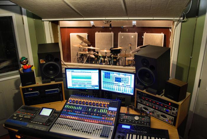 Drum Booth Σε ορισμένα studio υπαρχουν ειδικά