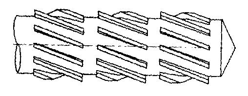 Εικόνα 13. τύποι κοχλιών της ζώνης ανάμιξης 5.