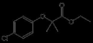 Clofibrate Etofibrate BLR Figure 5. Chemical structures of Clofibrate and Etofibrate BLR proven in concentrations of even up to a few μg/l.