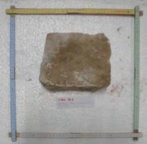 ΛΙΘΟΣ Νο1 21 cm Λ2 19 cm Δοκίμιο Πιν. 4.2.1 Στοιχεία λίθου και Δοκιμίου Δ1.