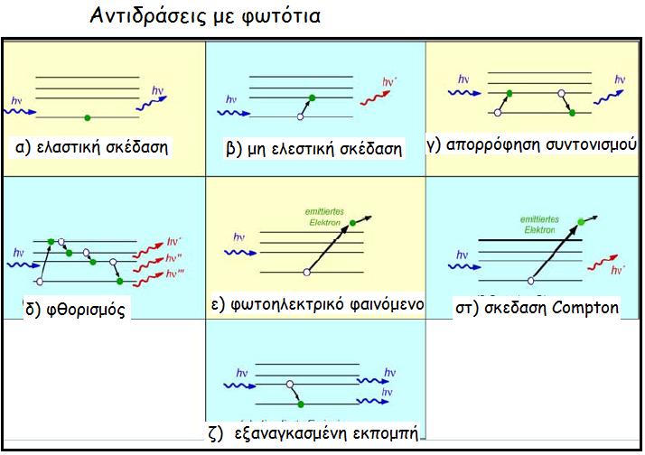 Είδη αλληλεπιδράσεων