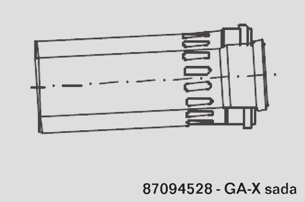 Komínová sada GN pre kotly Logamax plus GB072/172/172T/212/162 do 45 kw Komínová sada GN Spalinové systémy DN 80/125 Objednávacie číslo Cena v EUR bez DPH Popis Rozmer Materiál Príslušenstvo k LAS-K