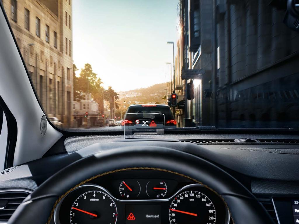 Ε ν τ υ π ω σ ι α κ έ ς λ ε π τ ο μ έ ρ ε ι ε ς Head-Up Display 1 Προβάλλει βασικές πληροφορίες στο άμεσο πεδίο ορατότητας του οδηγού για να μην αποσπάται η προσοχή σας από το δρόμο.