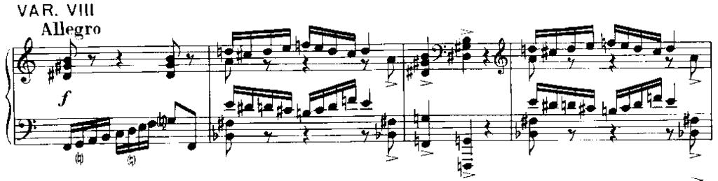 Παράδειγμα 3: Τραγούδι της Αργυρώς από το Παραμυθόδραμα (αναγωγή) Παραδείγματα 5 και 6: 15 μικρές παραλλαγές (ρυθμός τσάμικου στην 3 η παραλλαγή και ύφος νησιώτικου χορού στην 8 η παραλλαγή) Στο