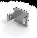 Εξαρτήματα Accessories Σύνδεσμος μεταβλητής γωνίας προφίλ Ø - κολώνας F-102 Adjustable corner connector for profile Ø Κωδ. / Code 4360 20 τεμ./pcs.