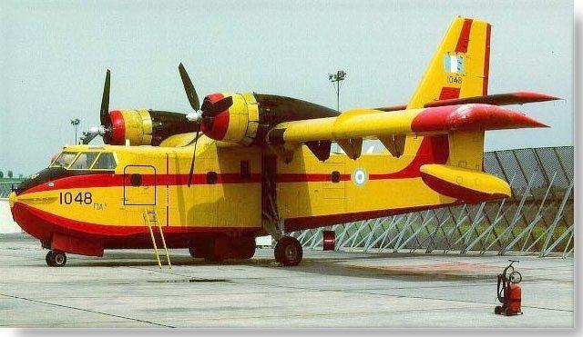 86 Σχήμα 41: Πυροσβεστικό αεροπλάνο Canadair CL-215 της 355 Μοίρας της Πολεμικής Αεροπορίας Σημεία ανεφοδιασμού (πίνακας refit_type) Σημαντική πληροφορία για την