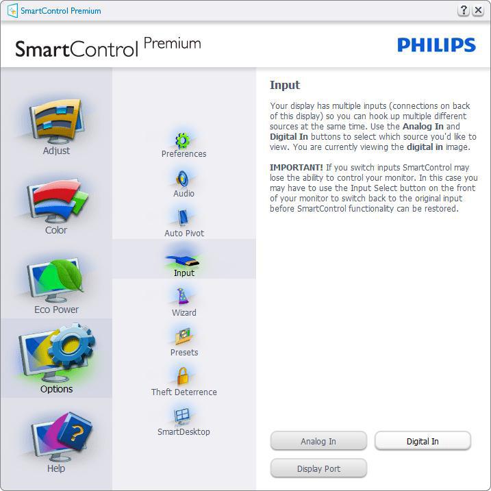 3. Βελτιστοποίηση εικόνας Option (Επιλογή) > Auto Pivot (Αυτόματη περιστροφή) Options (Επιλογές) > Theft Deterrence (Αποτροπή κλοπής) - Ο Theft Deterrence Pane (Πίνακας Αποτροπής κλοπής) θα