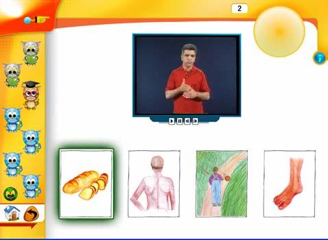 Εγχειρίδιο Χρήσης Εικόνα 13: Στάδιο εμπέδωσης στο μάθημα: Xειρομορφή B Σε οποιοδήποτε στάδιο του μαθήματος, εμφανίζεται στην οθόνη του λογισμικού το γραφικό και οδηγιών.