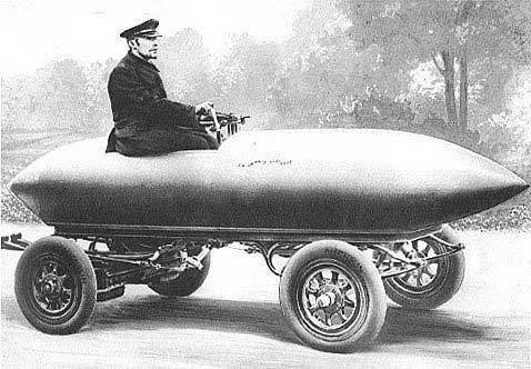 Εικόνα 2: το όχημα Jamais Contente 1900: Το πρώτο ρεκόρ απόστασης μπαίνει από το όχημα της εταιρείας BGS.