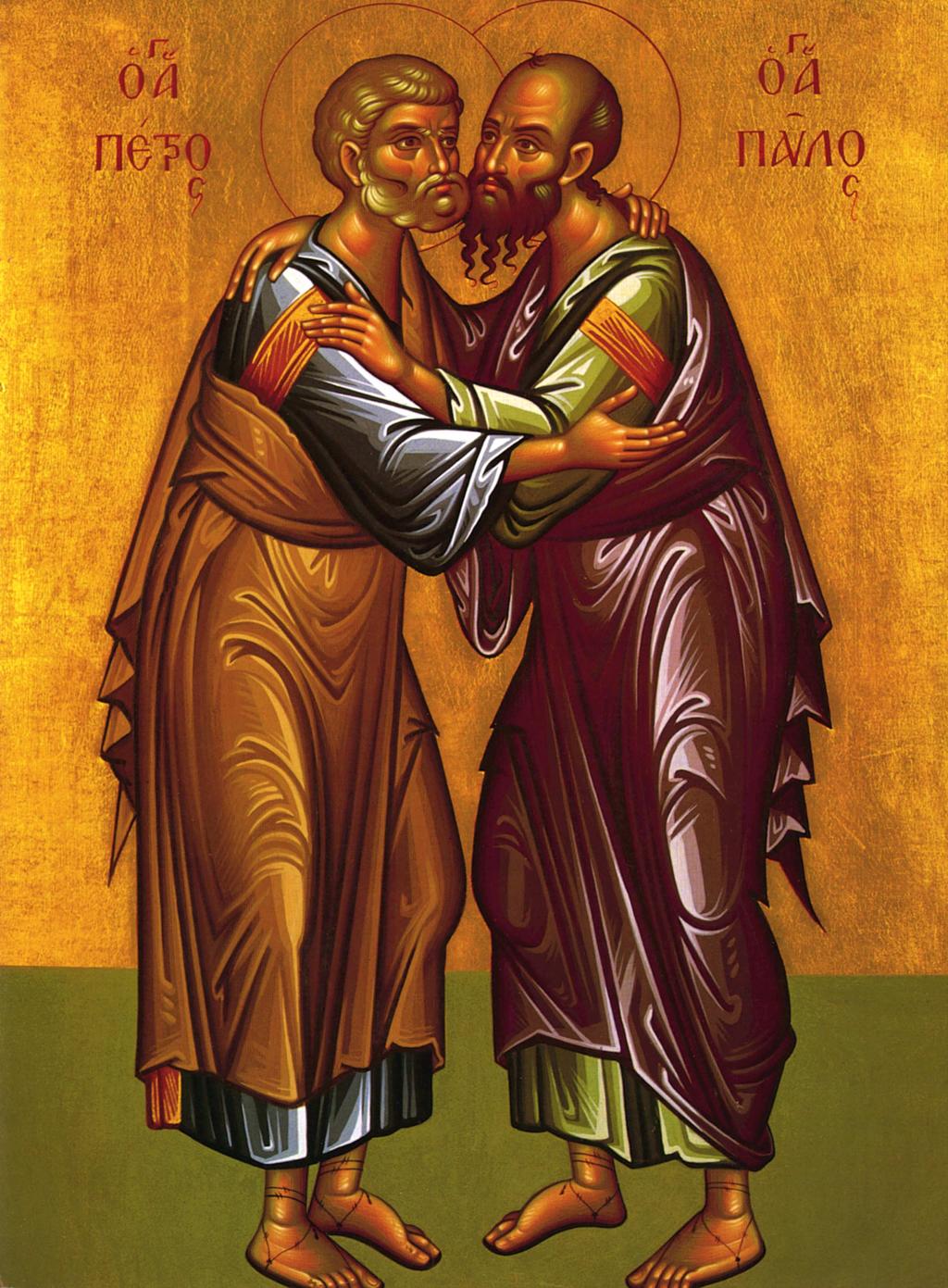Sunday Bulletin June 29, 2014 Feast of the Holy Apostles Peter and Paul Transfiguration of our Lord Greek Orthodox Church 414 St.