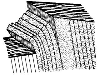 Εικόνα 2.1: Κατάπτωση βραχωδών μαζών (www.legah.ntua.gr) 2.2.3 Αστοχία Ανατροπής Προκύπτει από την περιστροφική κίνηση ενός ή περισσοτέρων βραχωδών τεμαχίων γύρω από έναν άξονα περιστροφής που βρίσκεται χαμηλότερα από το κέντρο βάρος τους (Εικόνα 2.