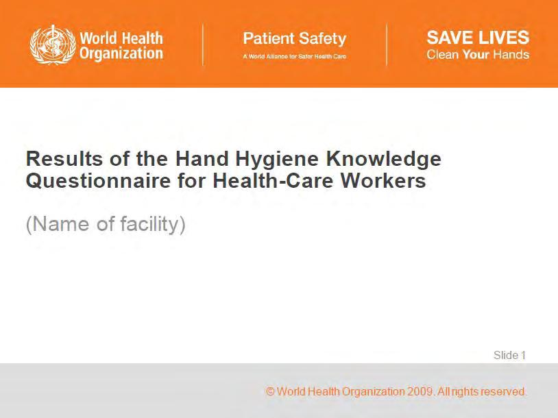 3. Σωστές απαντήσεις ερωτηματολογίου Hand Hygiene
