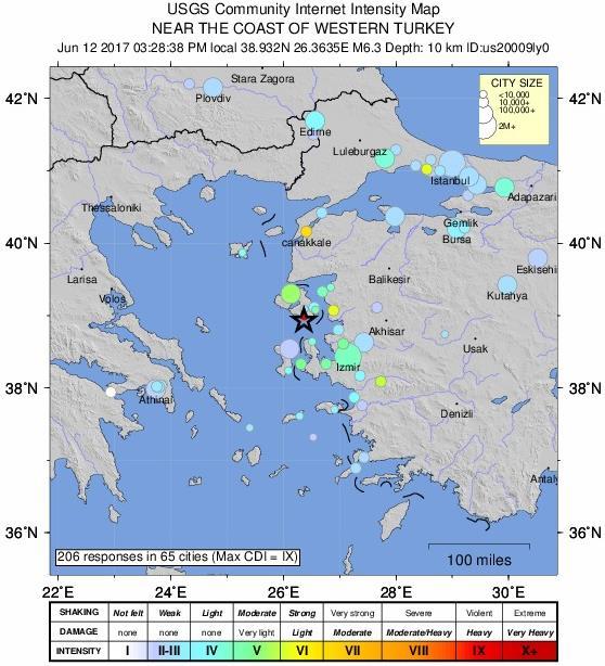 ΣΥΝΤΟΜΗ ΠΑΡΟΥΣΙΑΣΗ ΤΩΝ ΣΗΜΑΝΤΙΚΟΤΕΡΩΝ ΚΑΤΑΓΡΑΦΩΝ ΤΟΥ ΔΙΚΤΥΟΥ ΕΠΙΤΑΧΥΝΣΙΟΓΡΑΦΩΝ ΤΗΣ ΜΟΝΑΔΑΣ ΙΤΣΑΚ ΤΟΥ ΟΑΣΠ ΑΠΟ ΤΟΝ ΣΕΙΣΜΟ 6.3 ΤΗΣ 12/06/2017 ΝΑ-Α ΤΗΣ ΛΕΣΒΟΥ 1.