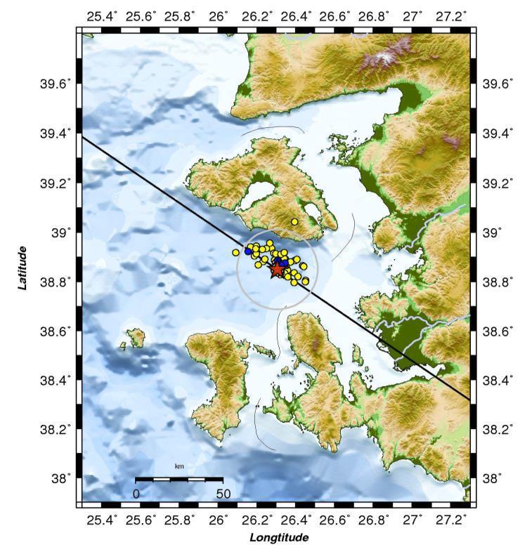 Αποτύπωση ενεργών και σεισμικών ρηγμάτων στη Λέσβο (Zouros et al., 2014).