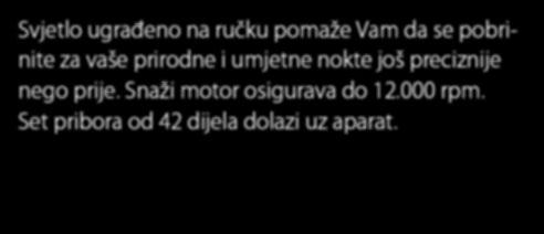 PM174010 Brusilica za manikuru Smartfile 169 00 Idealan uređaj za kućnu