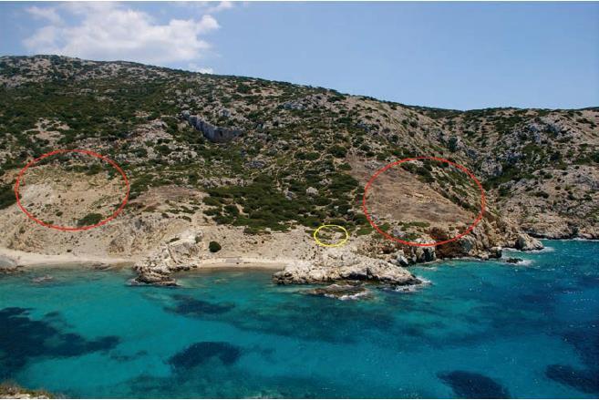 Εφορείας Προϊστορικών και Κλασικών Αρχαιοτήτων Κυκλάδων υπό τους C. Renfrew, Λ. Μαραγκού και Χρ. Ντούμα16.