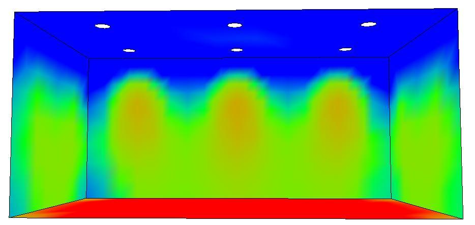 luminaire LED increasing current