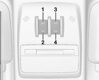 40 Κλειδιά, πόρτες και παράθυρα Θερμαινόμενο πίσω παρμπρίζ Ενεργοποιείται πατώντας το Ü. Η λυχνία LED στο κουμπί ανάβει ως ένδειξη ενεργοποίησης.