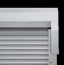 ) Decotherm S, χάλυβας 5000 2400 mm Γρήγορος μηχανισμός κίνησης WA 300 R S4 Ιδανικά προσαρμοσμένη σχέση μετάδοσης του μηχανισμού κίνησης για έως 20 % γρηγορότερο άνοιγμα της πόρτας σε σύγκριση με ένα