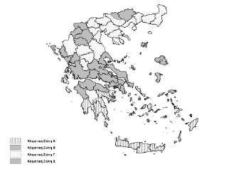 4.2 Θερμικά φορτία εξεταζόμενου κτιρίου Τα θερμικά φορτία διαχωρίζονται σε φορτία θέρμανσης χώρων και παραγωγής ζεστού νερού χρήσης (Ζ.Ν.Χ.).