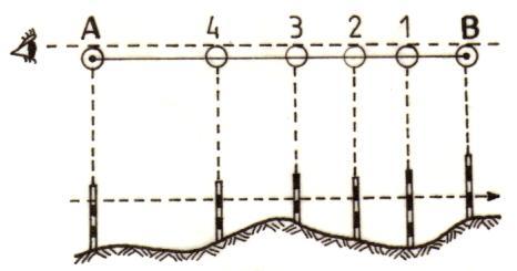 Fig. 1.7. Semnal topografic instalat pe clădiri Fig. 1.8. Semnale pe arbori 1.3.